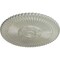 Ekena Millwork Nexus Ceiling Medallion (Fits Canopies up to 2 3/4"), Hand-Painted Flash Copper, 30"OD x 1 1/4"P CM30NEFCS - alternate 2